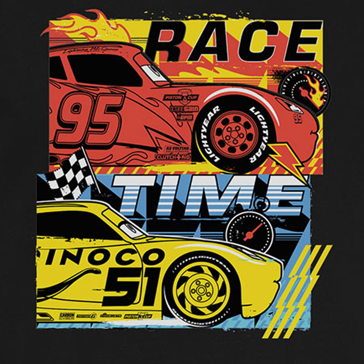 Disney Cars Race Time T Shirt product image 2