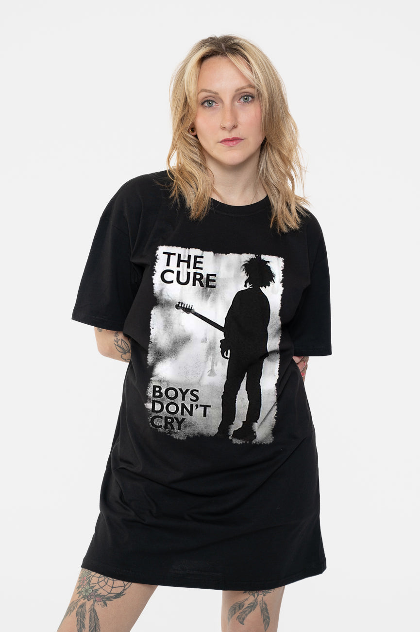 The Cure Boys Dont Cry Black And White T Shirt Dress product image 2