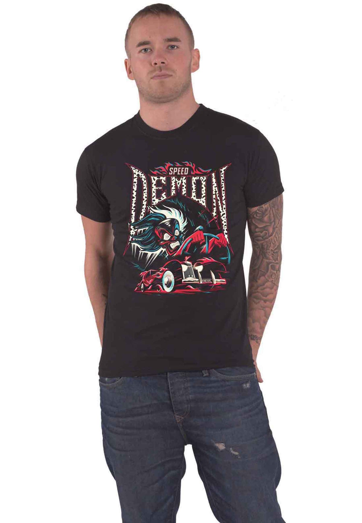 101 Dalmatians Cruella Speed Demon T Shirt product image 1
