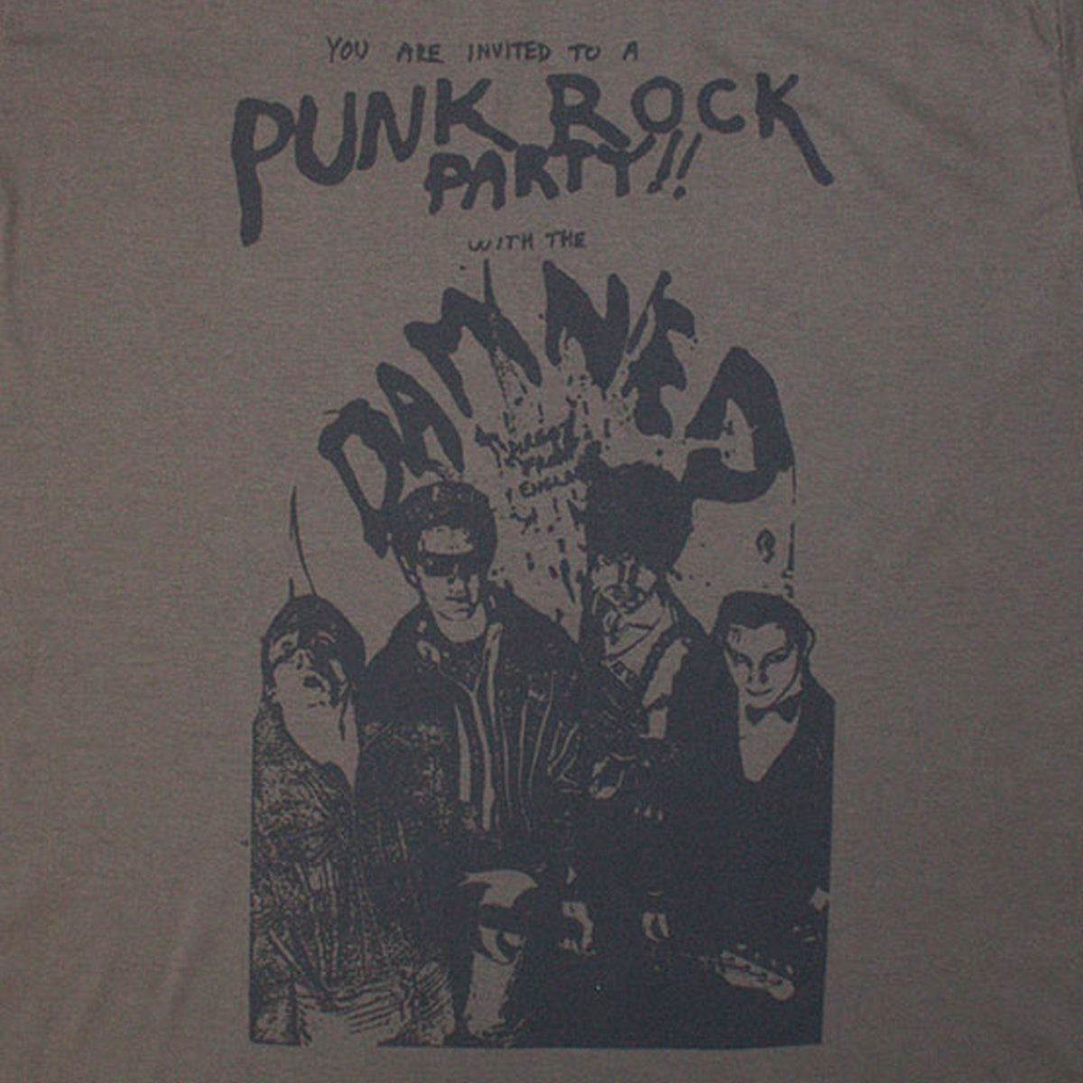 The Damned Party Flyer T Shirt product image 2