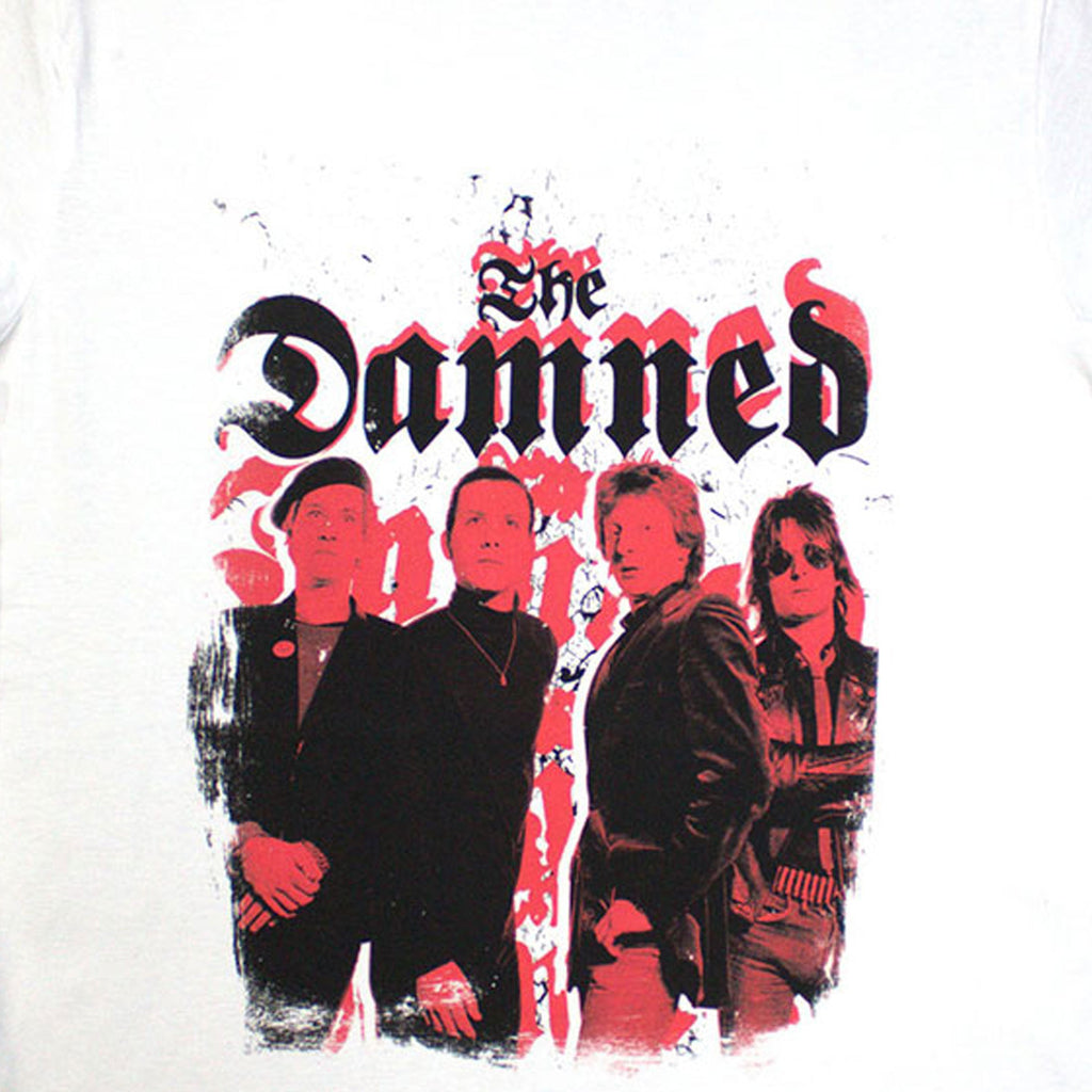 The Damned Repeat Logo Photo T Shirt product image 2