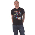 Deadpool T Shirt Comic Strip new Official Marvel Black product image 1