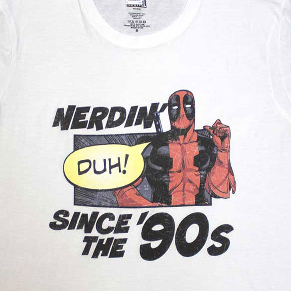 Deadpool Nerdin Since The 90s T Shirt product image 2