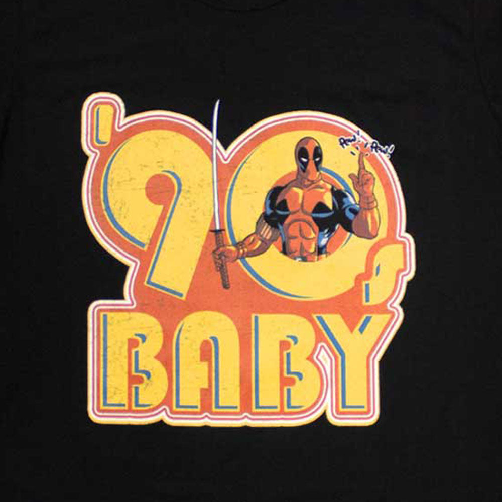 Deadpool 90s Baby Retro Logo T Shirt product image 2