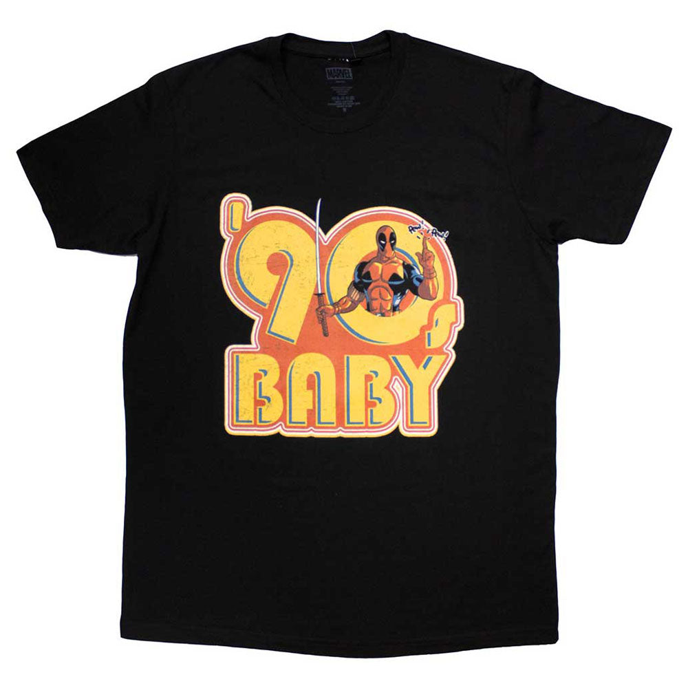 Deadpool 90s Baby Retro Logo T Shirt product image 1