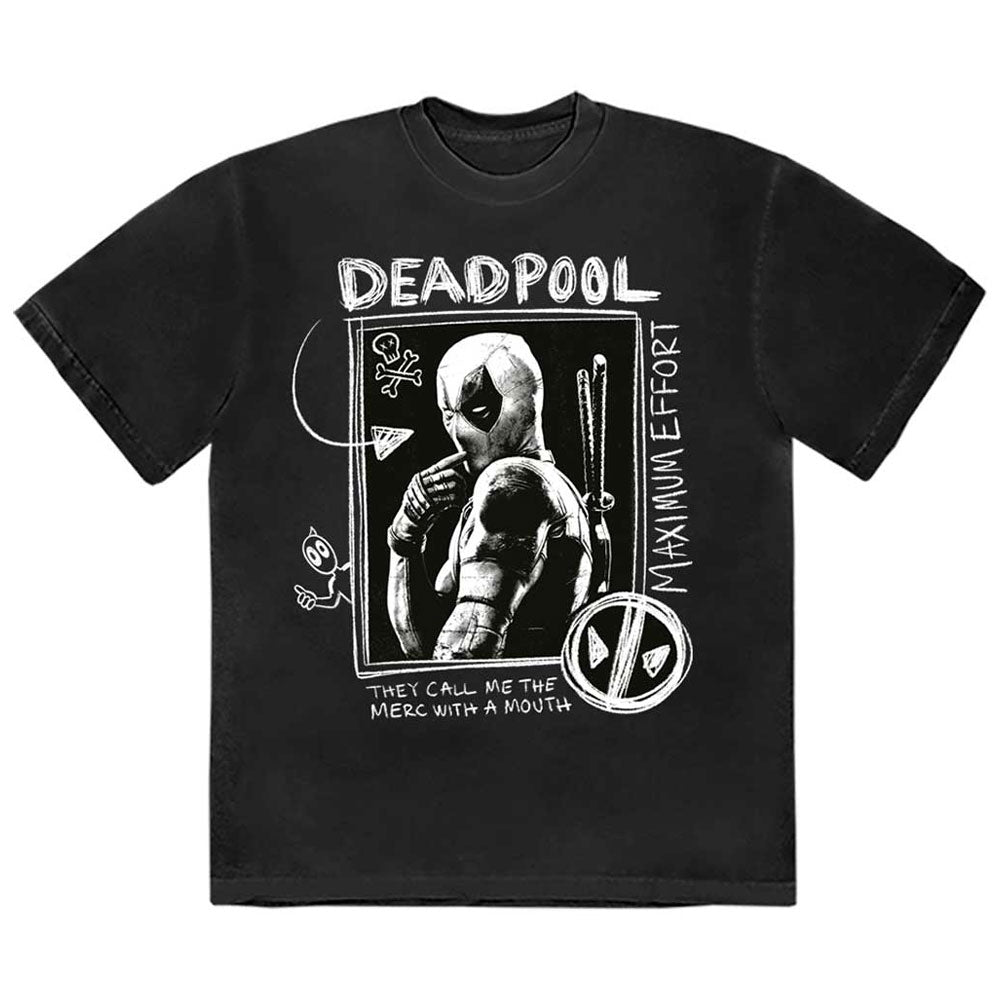 Deadpool Merc With A Mouth Max Effort T Shirt product image 1