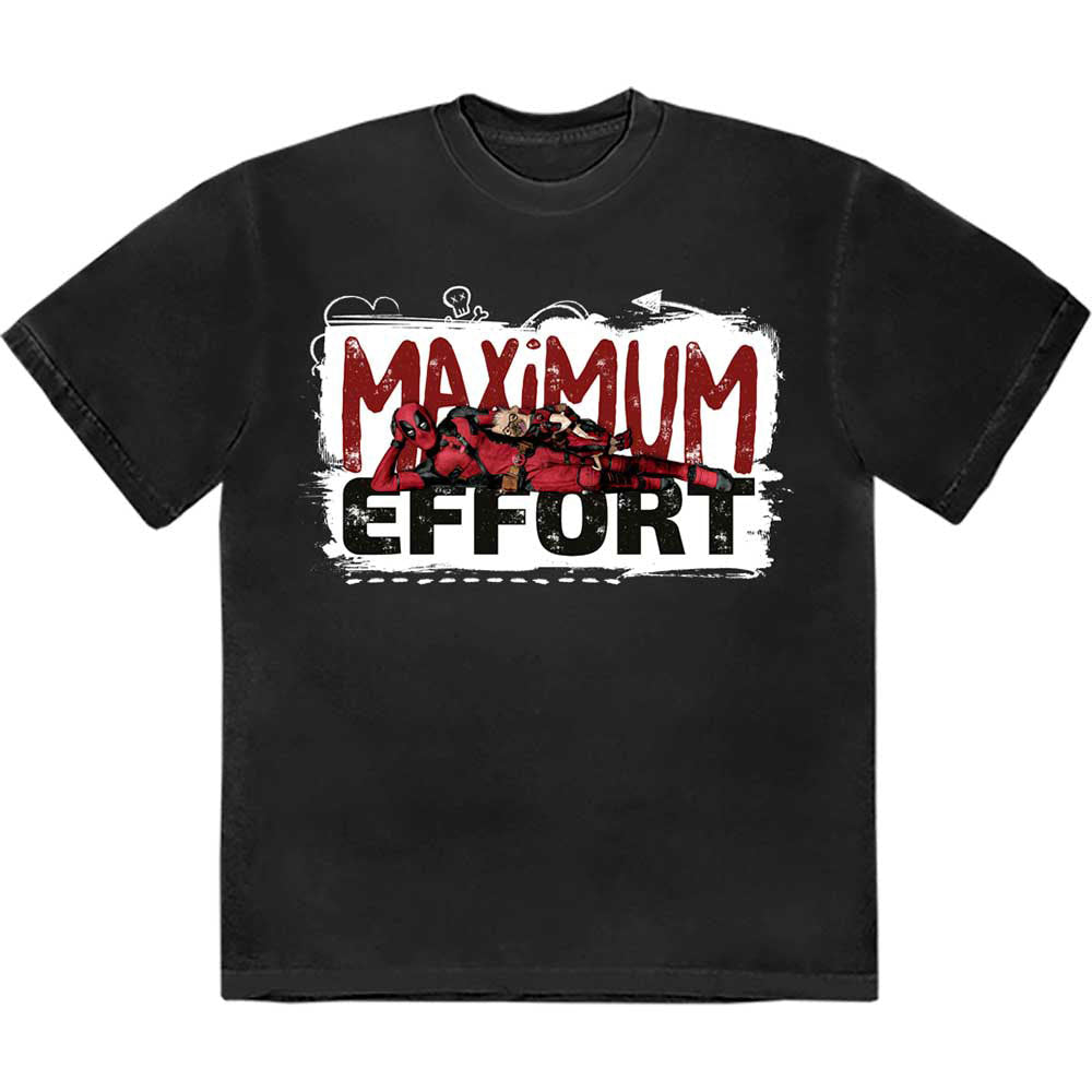 Deadpool Maximum Effort T Shirt product image 1