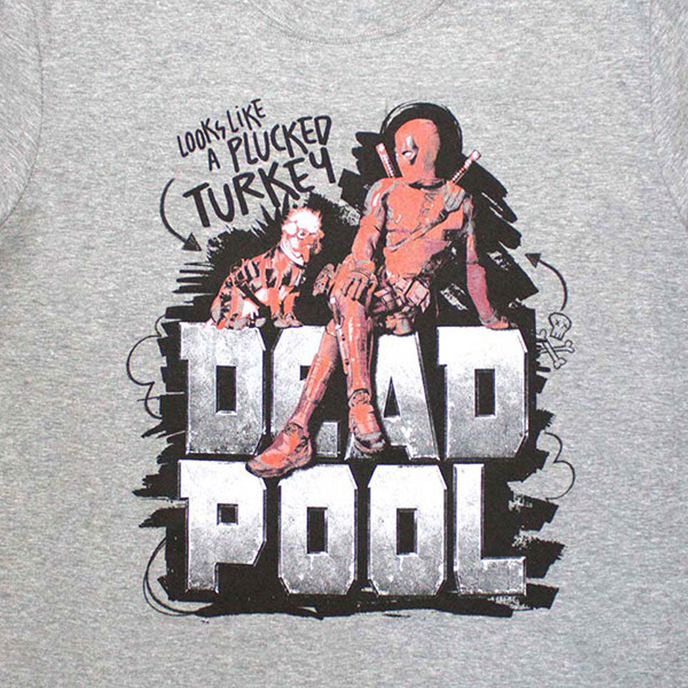 Deadpool Plucked Turkey Logo T Shirt product image 2