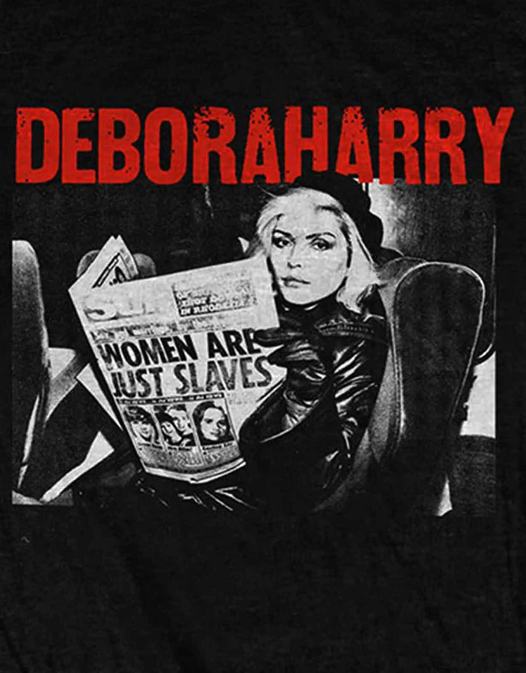 Debbie Harry Women Are Just Slaves Skinny Fit T Shirt product image 2