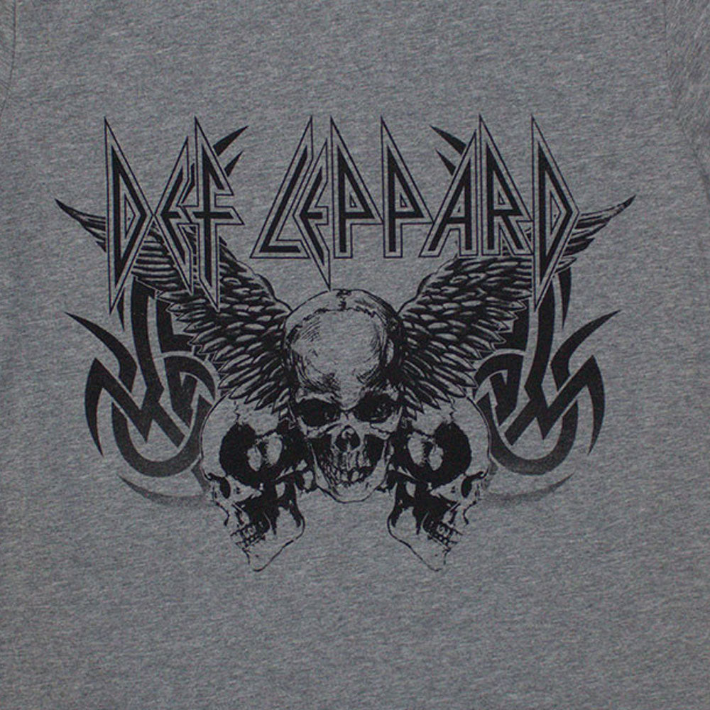 Def Leppard Tribal Skull Womens T Shirt product image 2