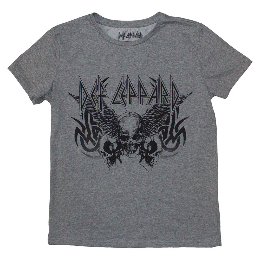 Def Leppard Tribal Skull Womens T Shirt product image 1