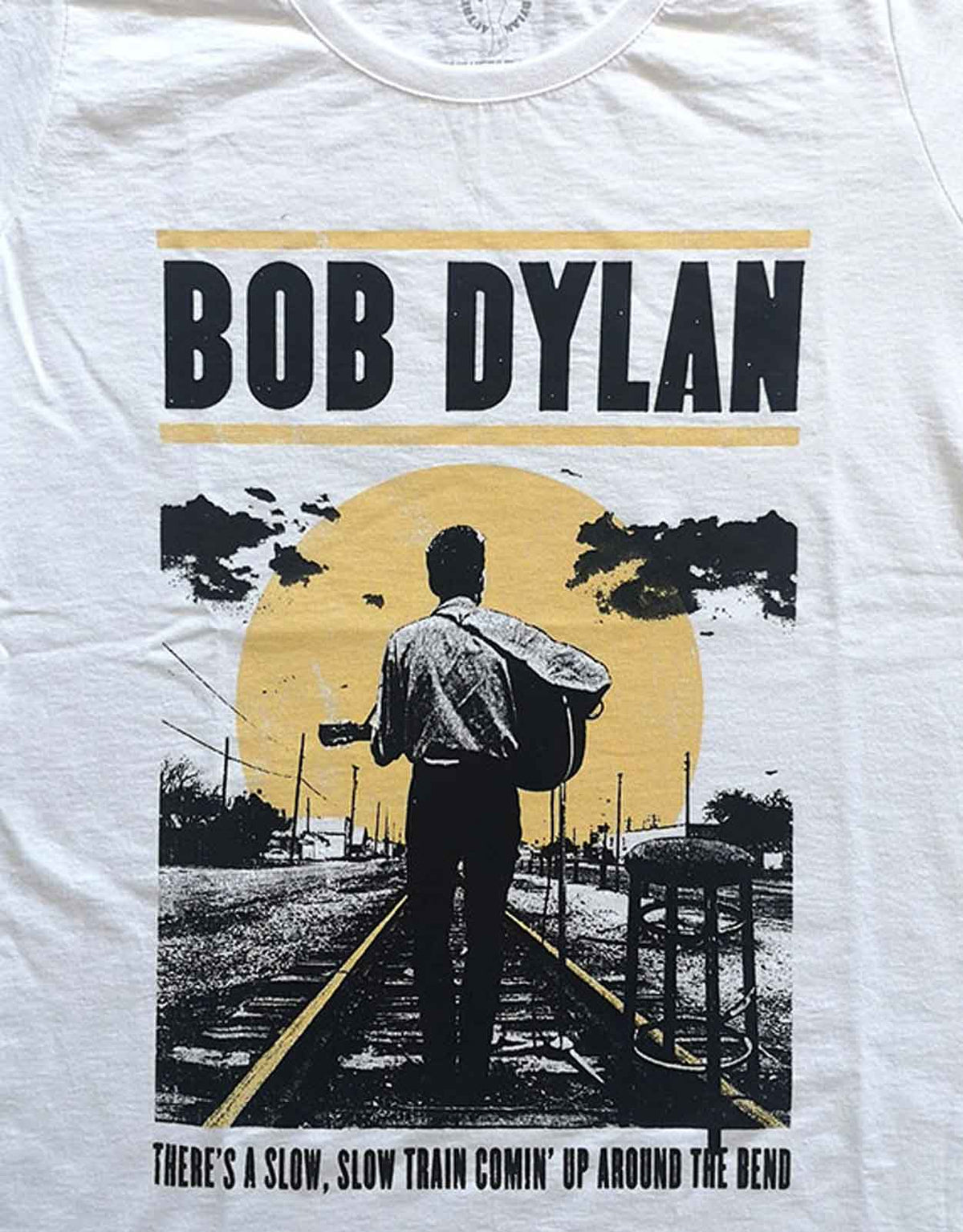 Bob Dylan Slow Train Coming Skinny Fit T Shirt product image 2