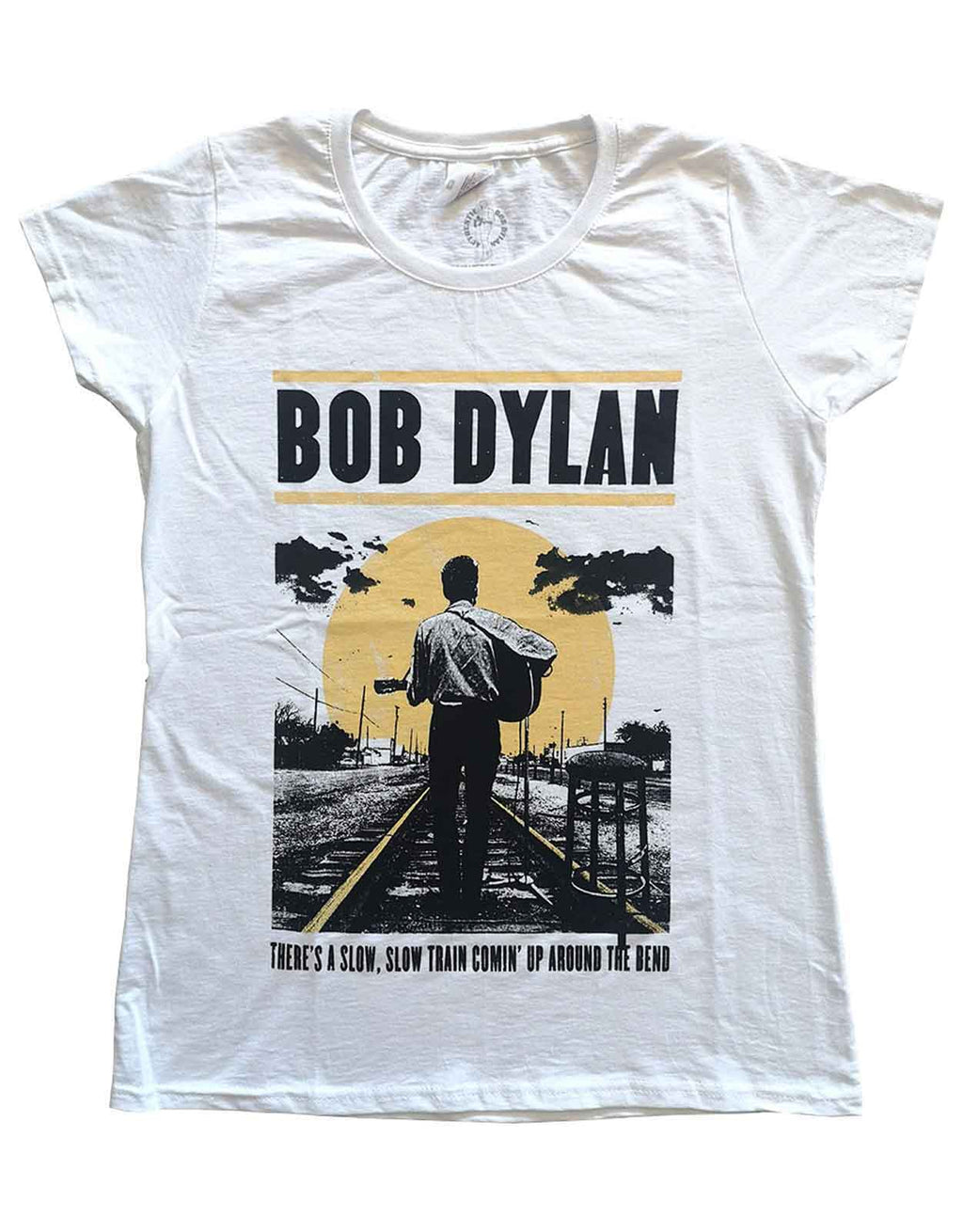 Bob Dylan Slow Train Coming Skinny Fit T Shirt product image 1