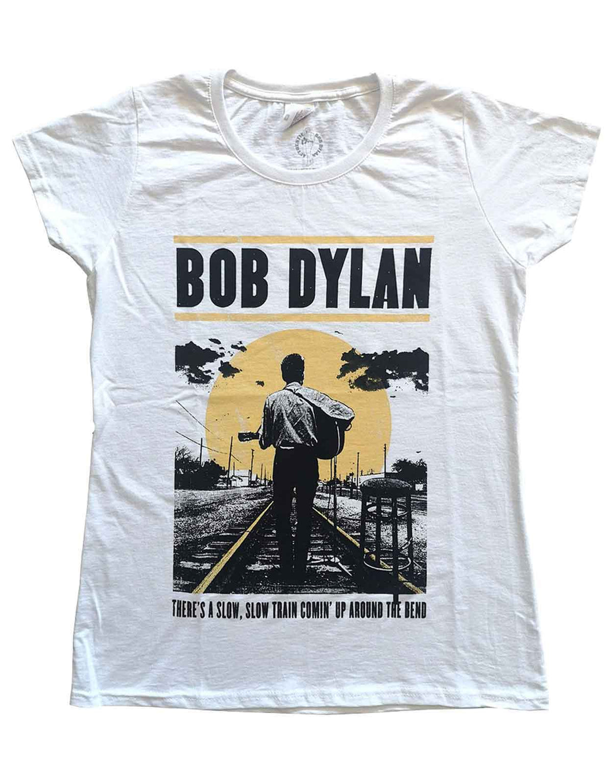 Bob Dylan Slow Train Coming Skinny Fit T Shirt product image 1