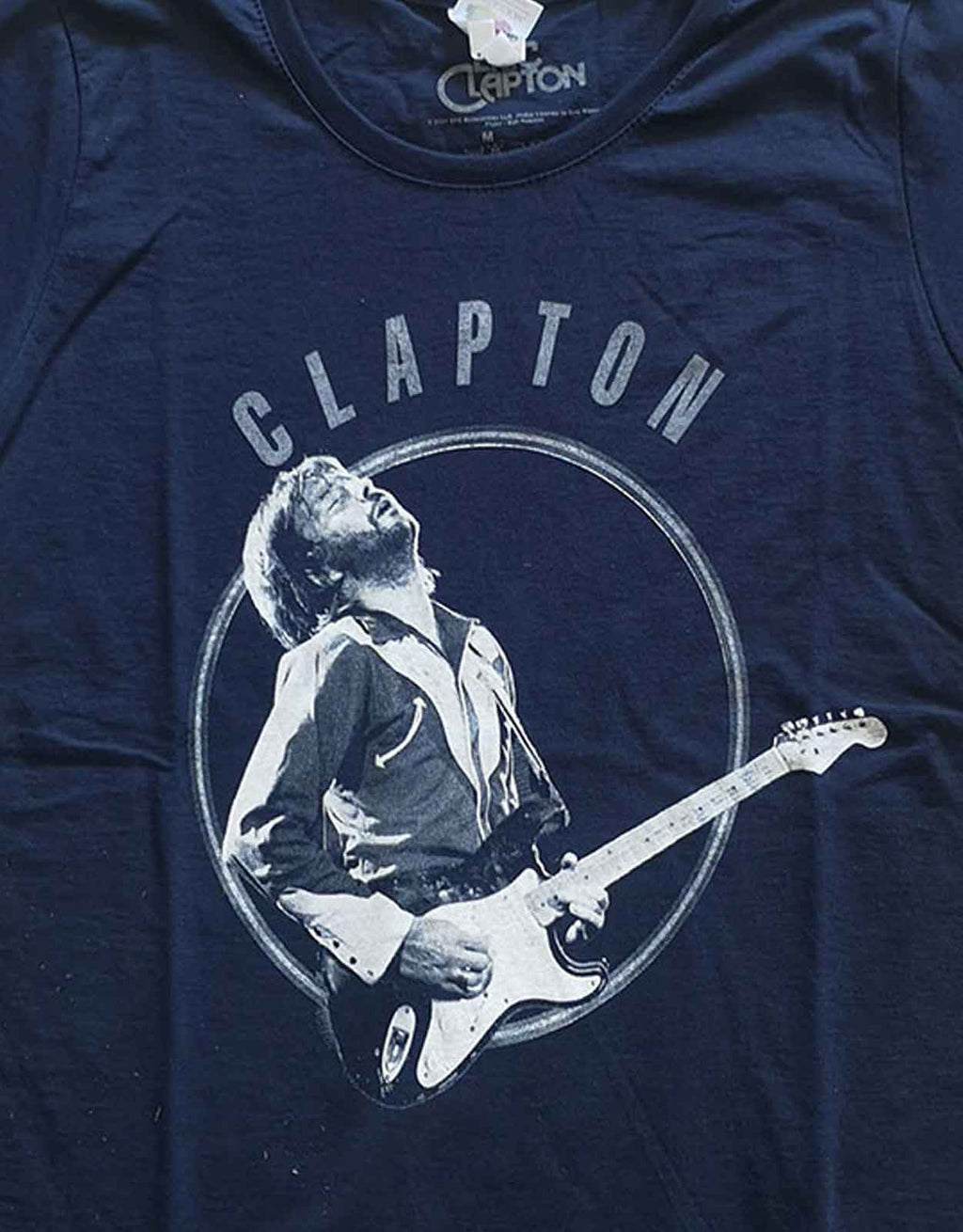 Eric Clapton Vintage Photo Skinny Fit T Shirt product image 2