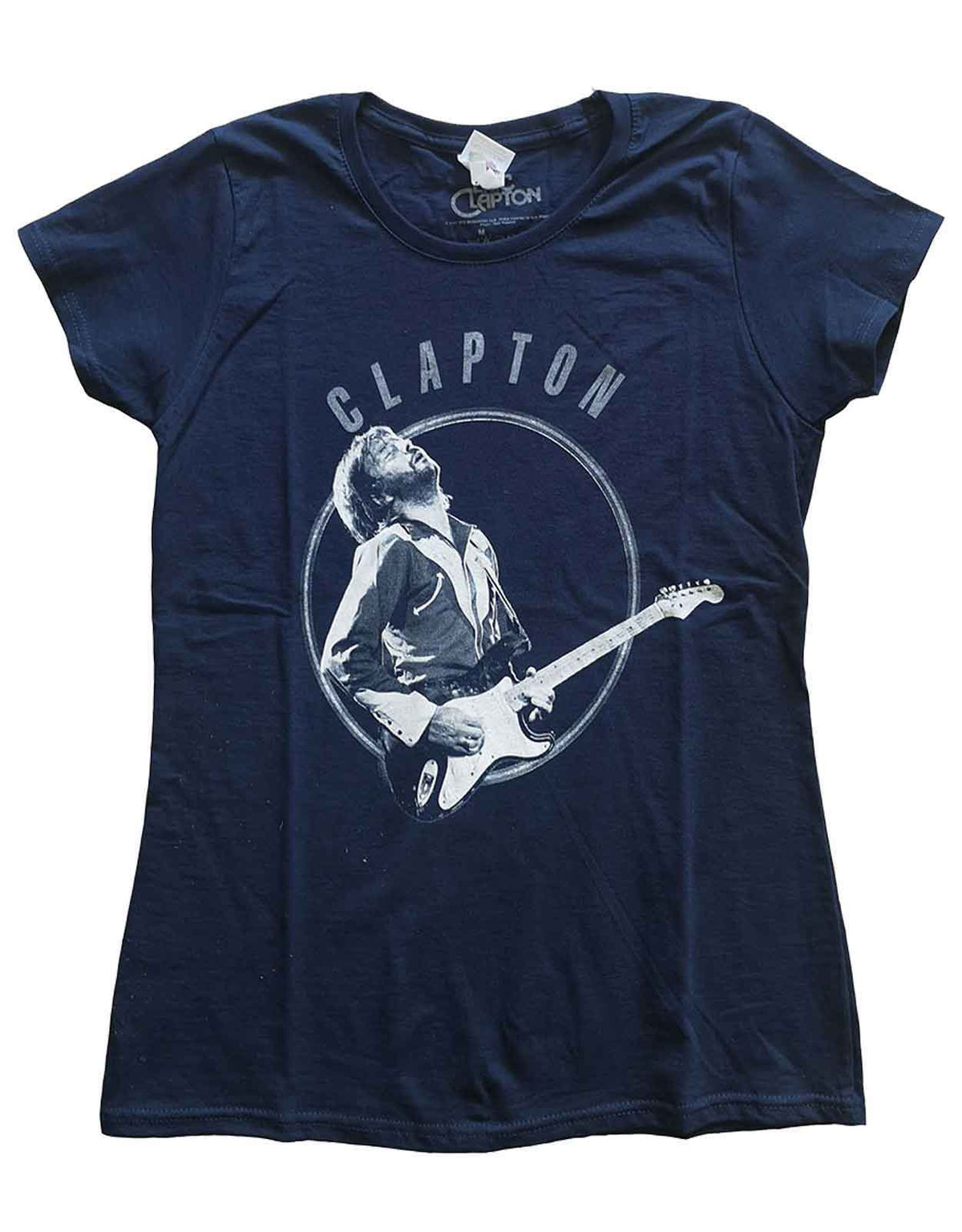 Eric Clapton Vintage Photo Skinny Fit T Shirt product image 1
