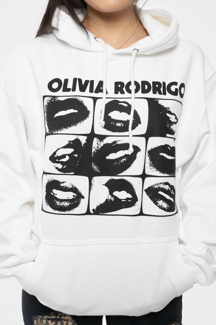Olivia Rodrigo Threshold Lips Grid Pullover Hoodie product image 3