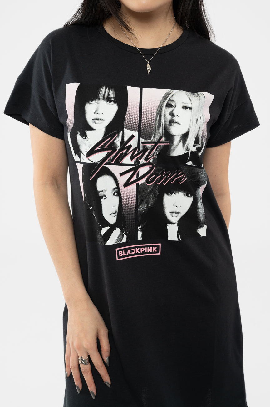 BlackPink Shut Down Photo Grid Nightdress product image 3