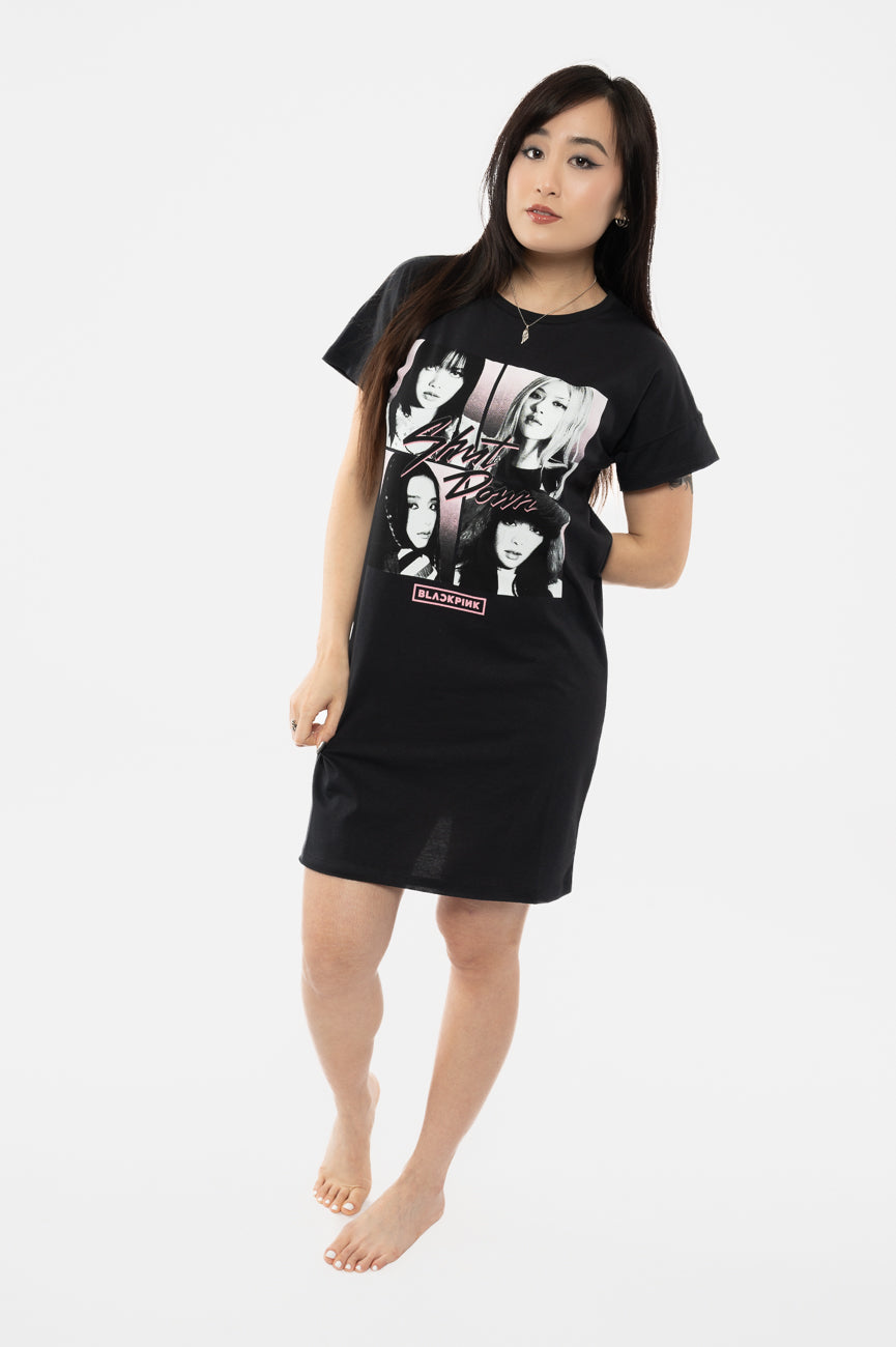 BlackPink Shut Down Photo Grid Nightdress product image 5