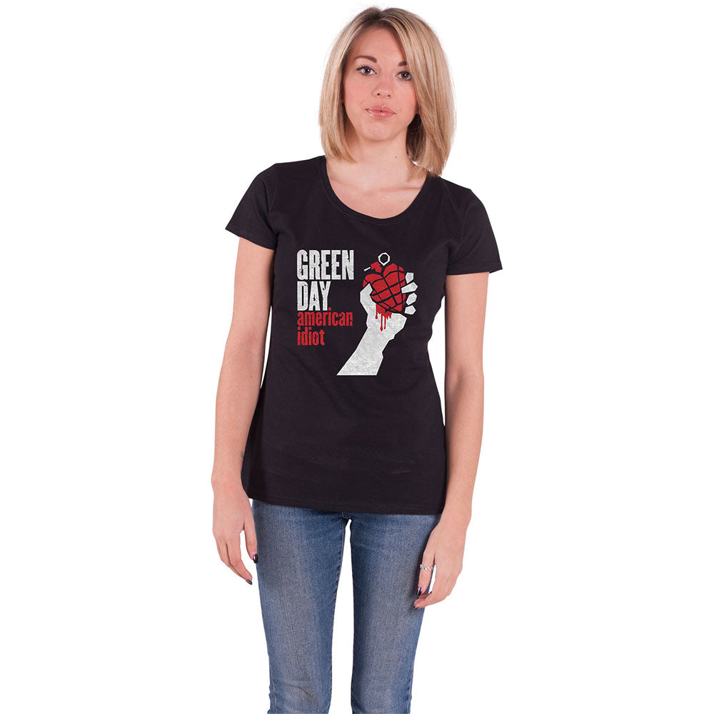 Green Day American Idiot Skinny Fit T Shirt product image 1