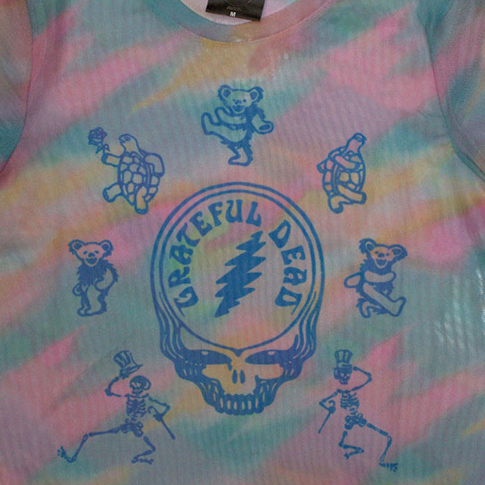 Grateful Dead Egyptian Slash Mesh Crop Top product image 2