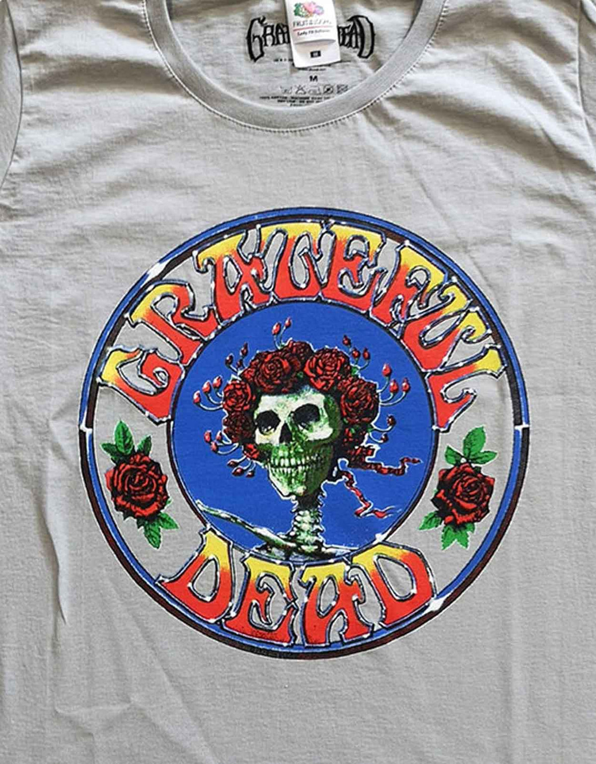 Grateful Dead Bertha Circle Vintage Wash Skinny Fit T Shirt product image 2
