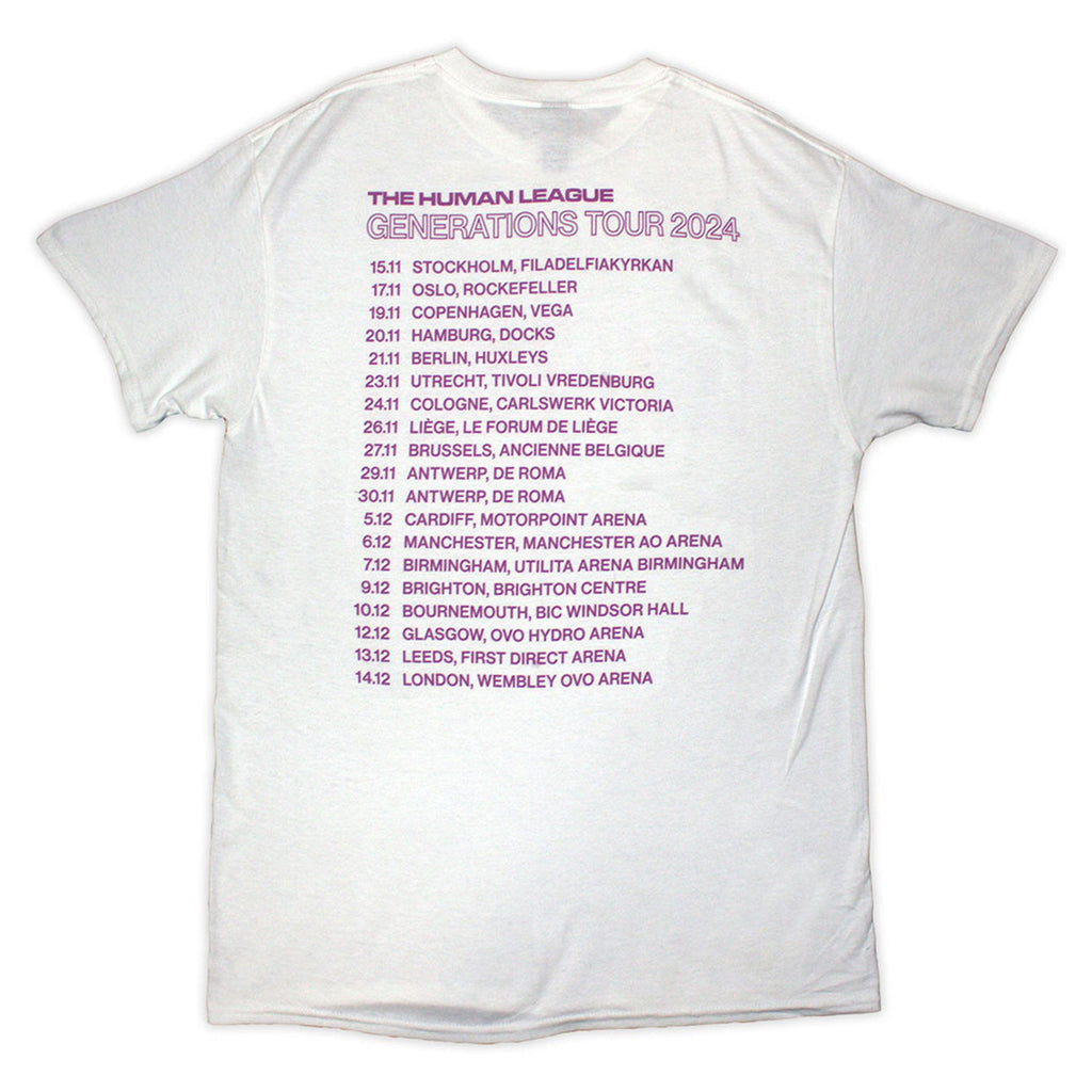 The Human League Generations Tour 24 Photo T Shirt product image 2