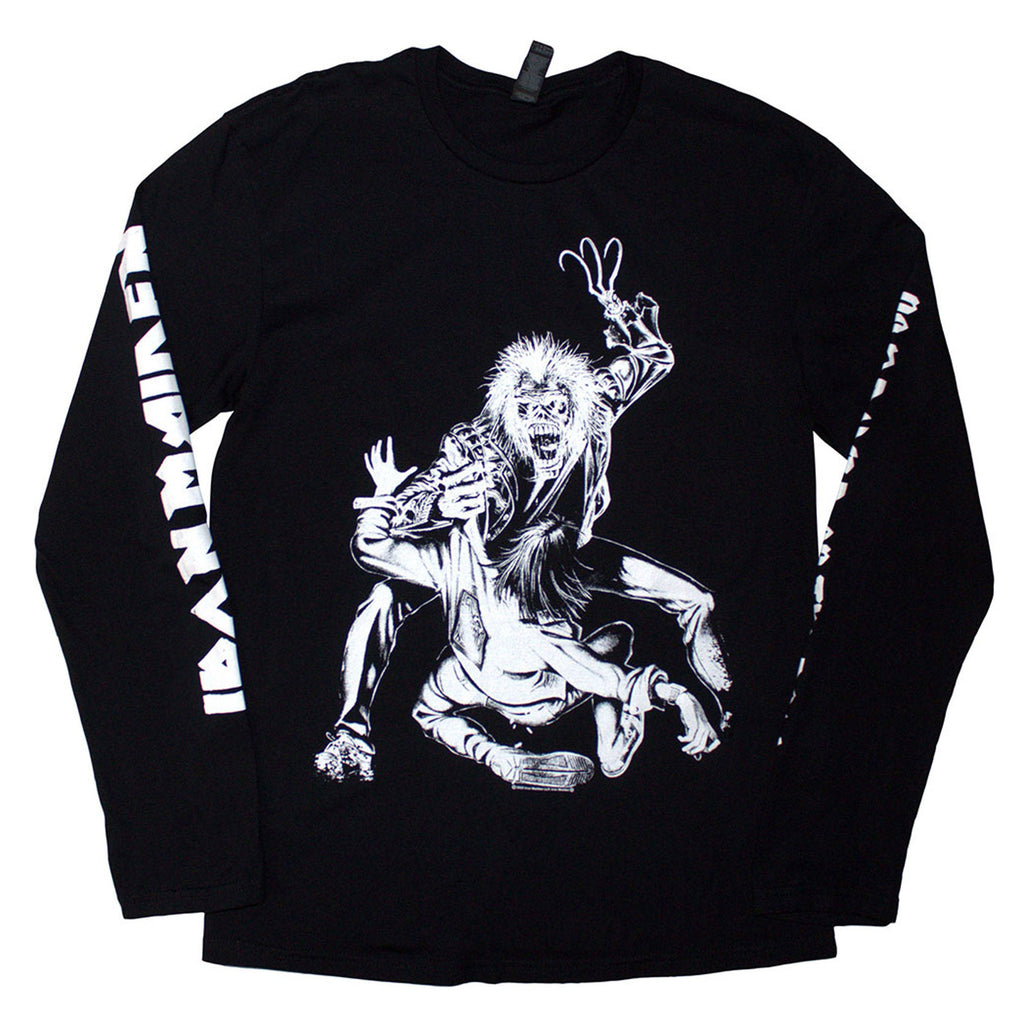 Iron Maiden No Prayer Claw Isolated Long Sleeve T Shirt product image 1