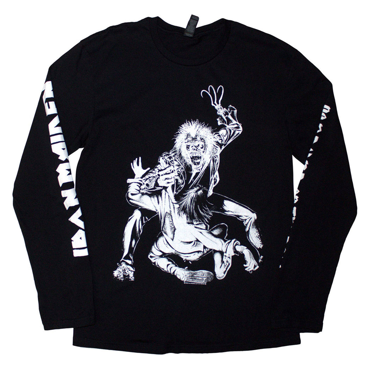 Iron Maiden No Prayer Claw Isolated Long Sleeve T Shirt product image 1