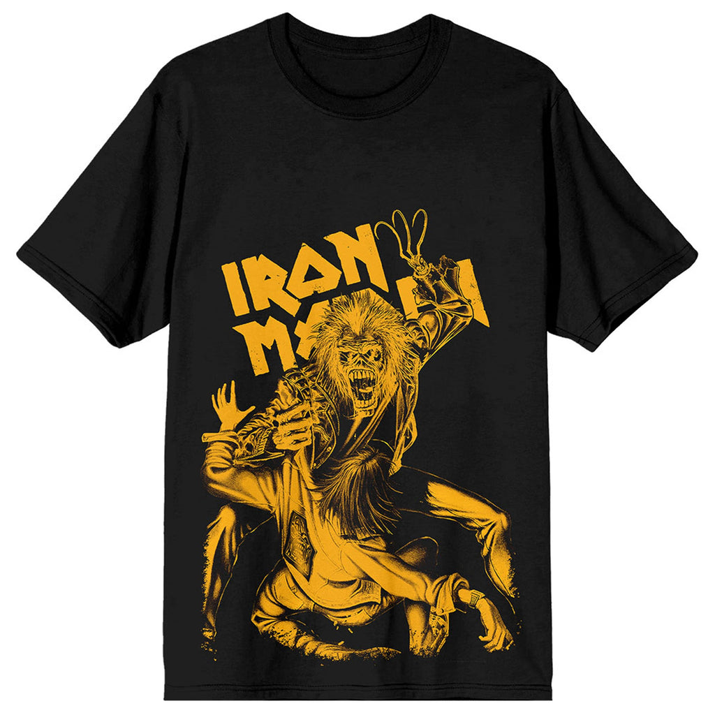 Iron Maiden No Prayer Claw Jumbo Yellow T Shirt product image 1