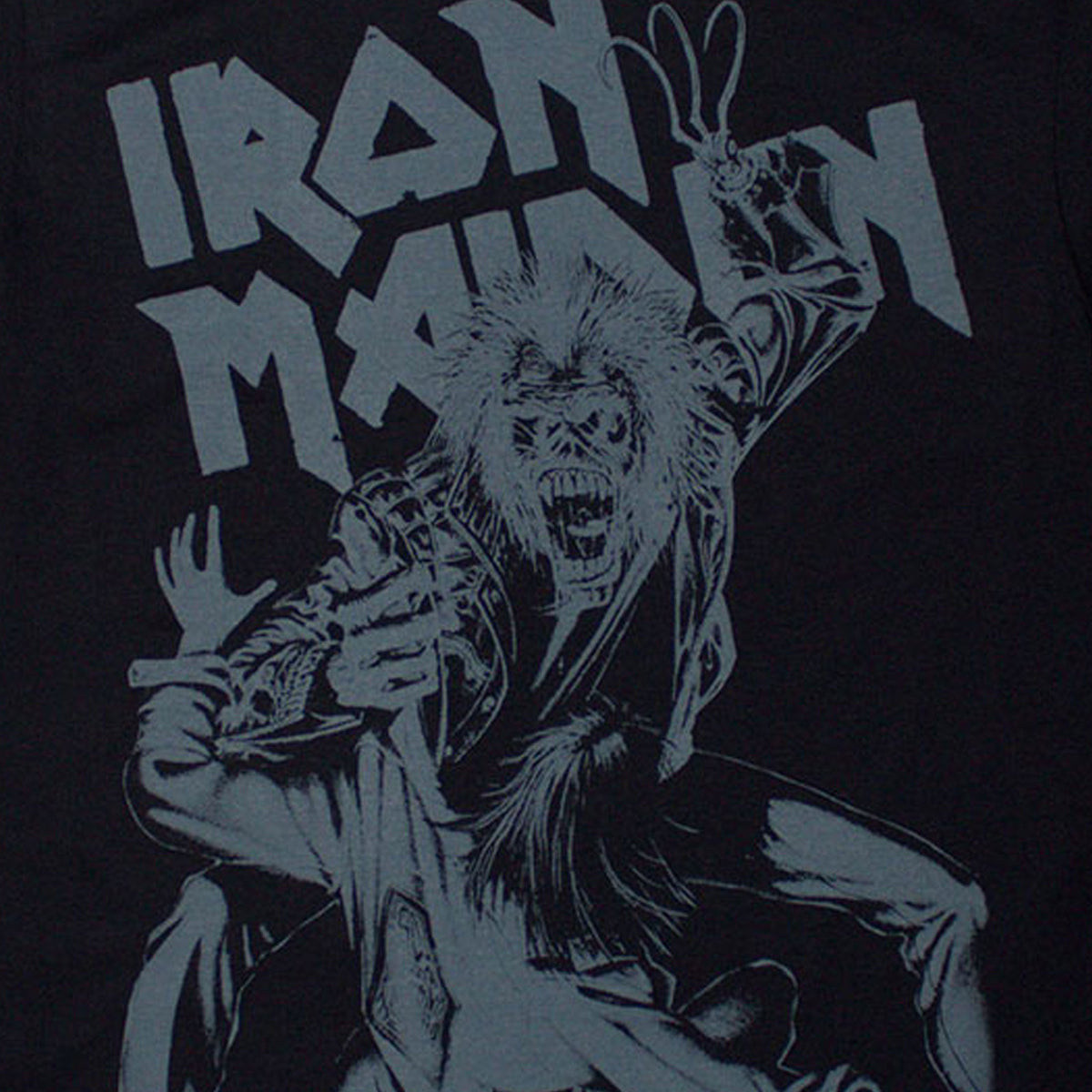 Iron Maiden No Prayer Claw Jumbo Grey T Shirt product image 2
