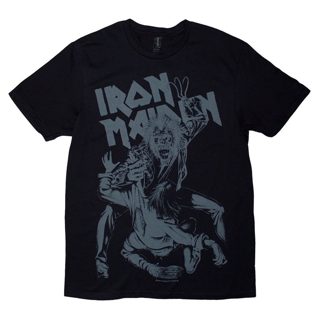Iron Maiden No Prayer Claw Jumbo Grey T Shirt product image 1