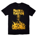 Iron Maiden Est 1975 Holy Smoke Jumbo Yellow T Shirt product image 1