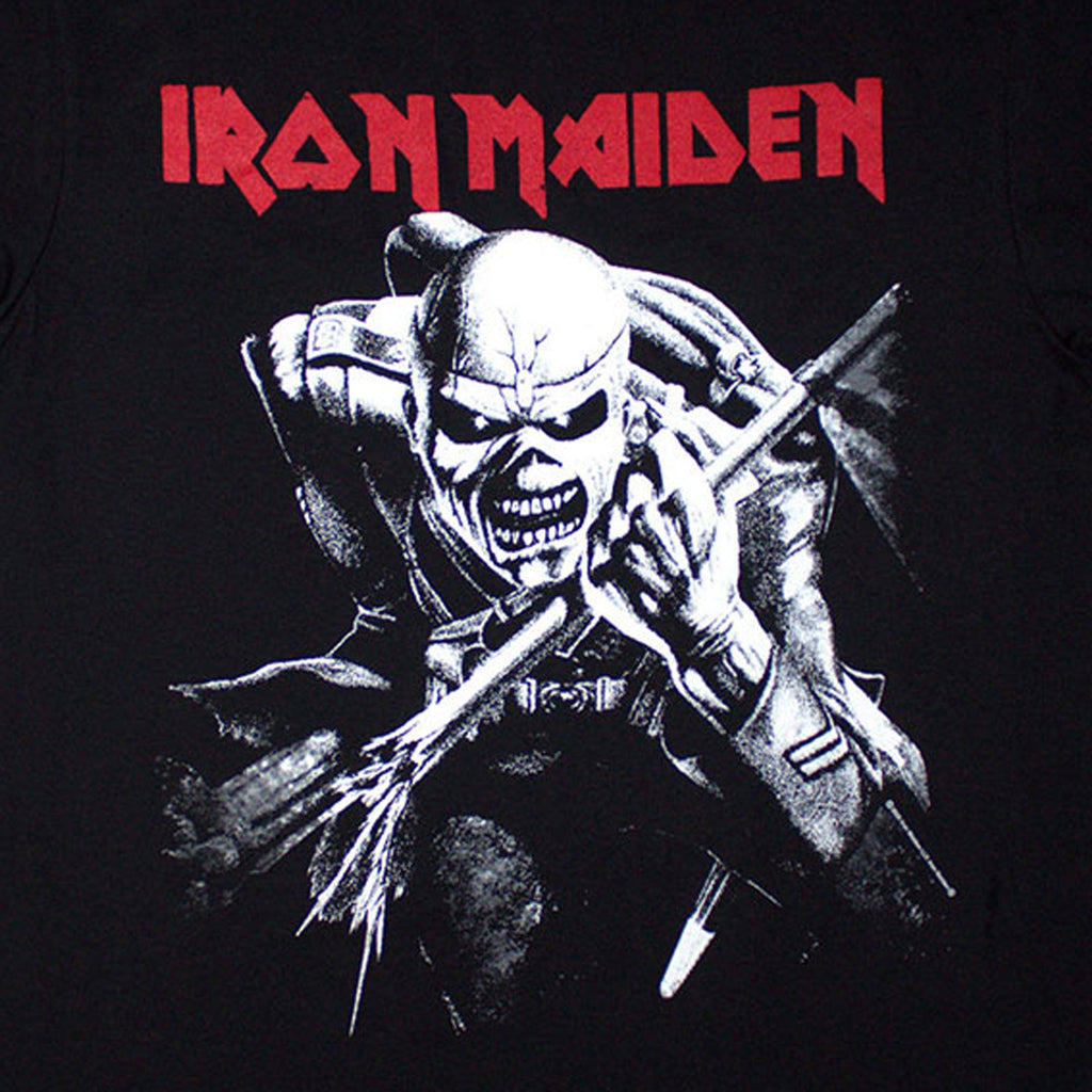Iron Maiden 50 Trooper Charge White T Shirt product image 2