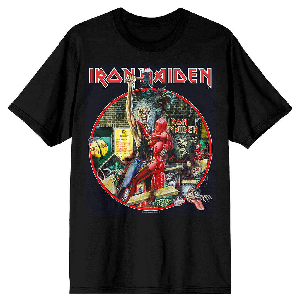 Iron Maiden Paradise Club Circle T Shirt product image 1