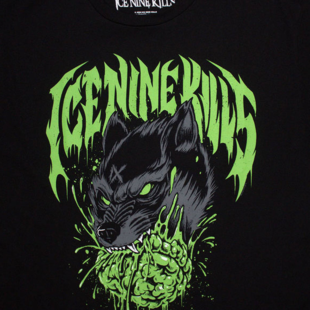 Ice Nine Kills Wolf Band Logo Crop Top product image 2