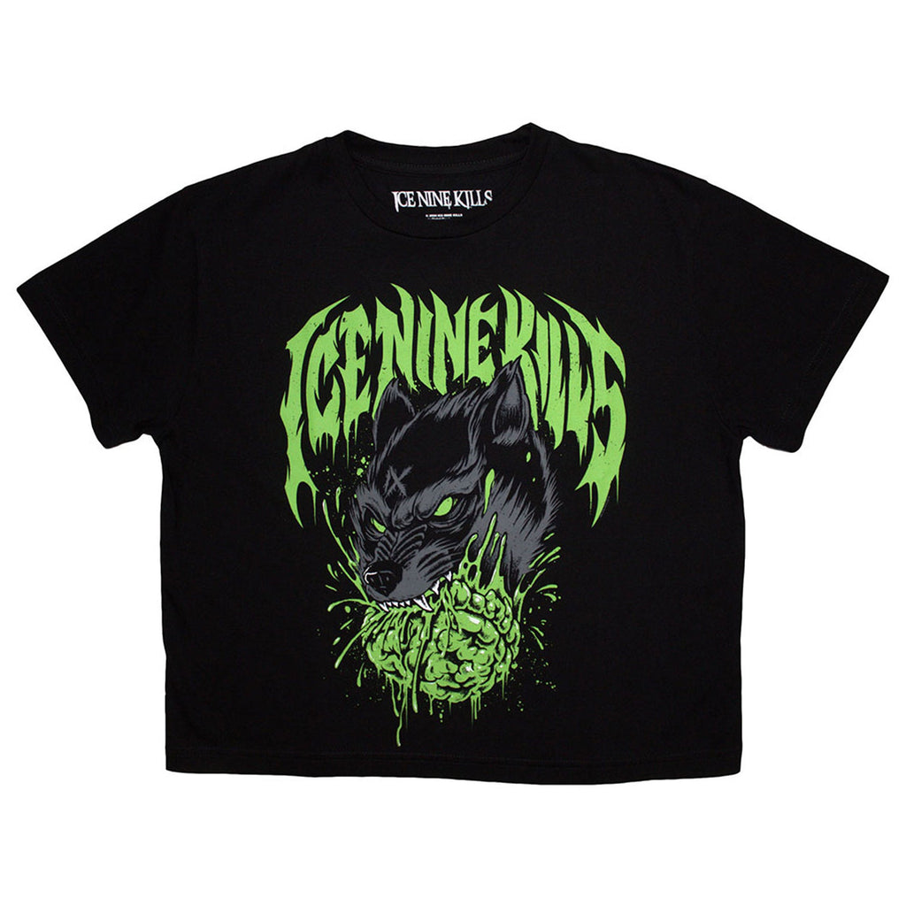 Ice Nine Kills Wolf Band Logo Crop Top product image 1