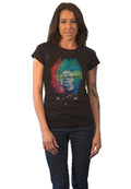 Jimi Hendrix Galaxy Skinny Fit T Shirt product image 1