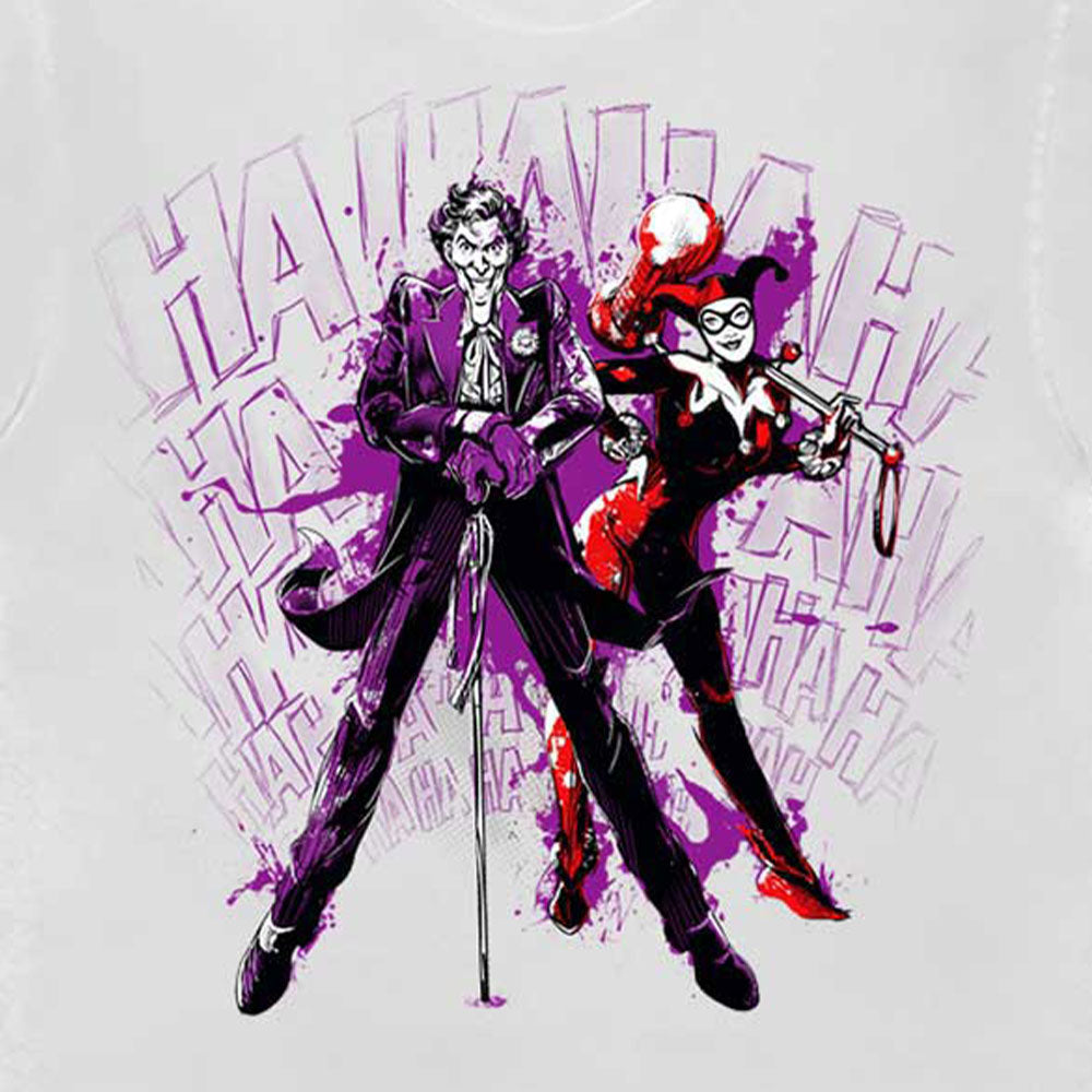 Harley And Joker Haha T Shirt product image 2