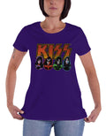 KISS Faces and Icons Skinny Fit T Shirt product image 1