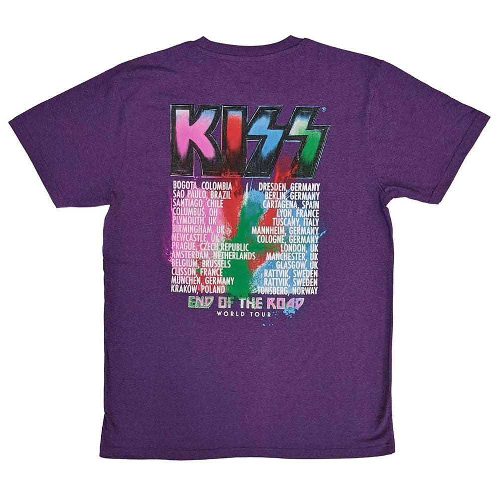 KISS End Of The Road Colour Pop T Shirt product image 2