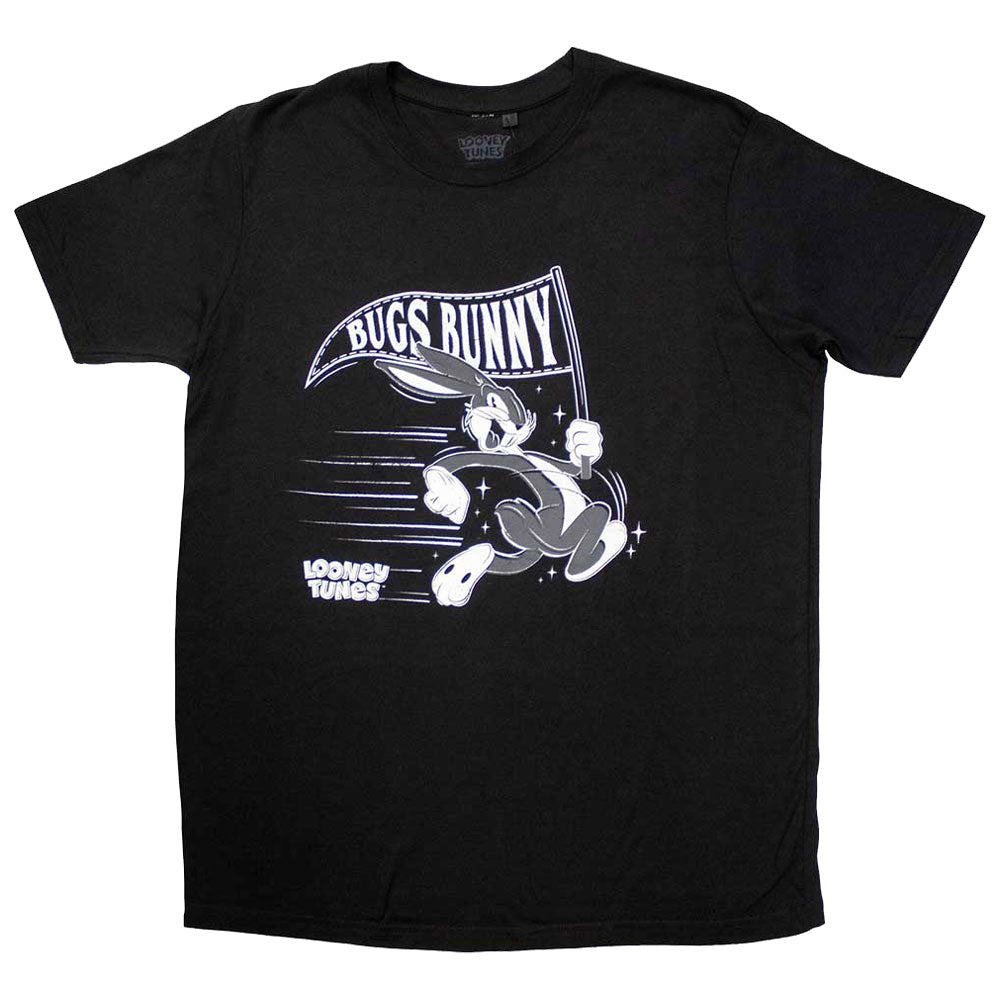 Looney Tunes Retro Bugs Flag T Shirt product image 1