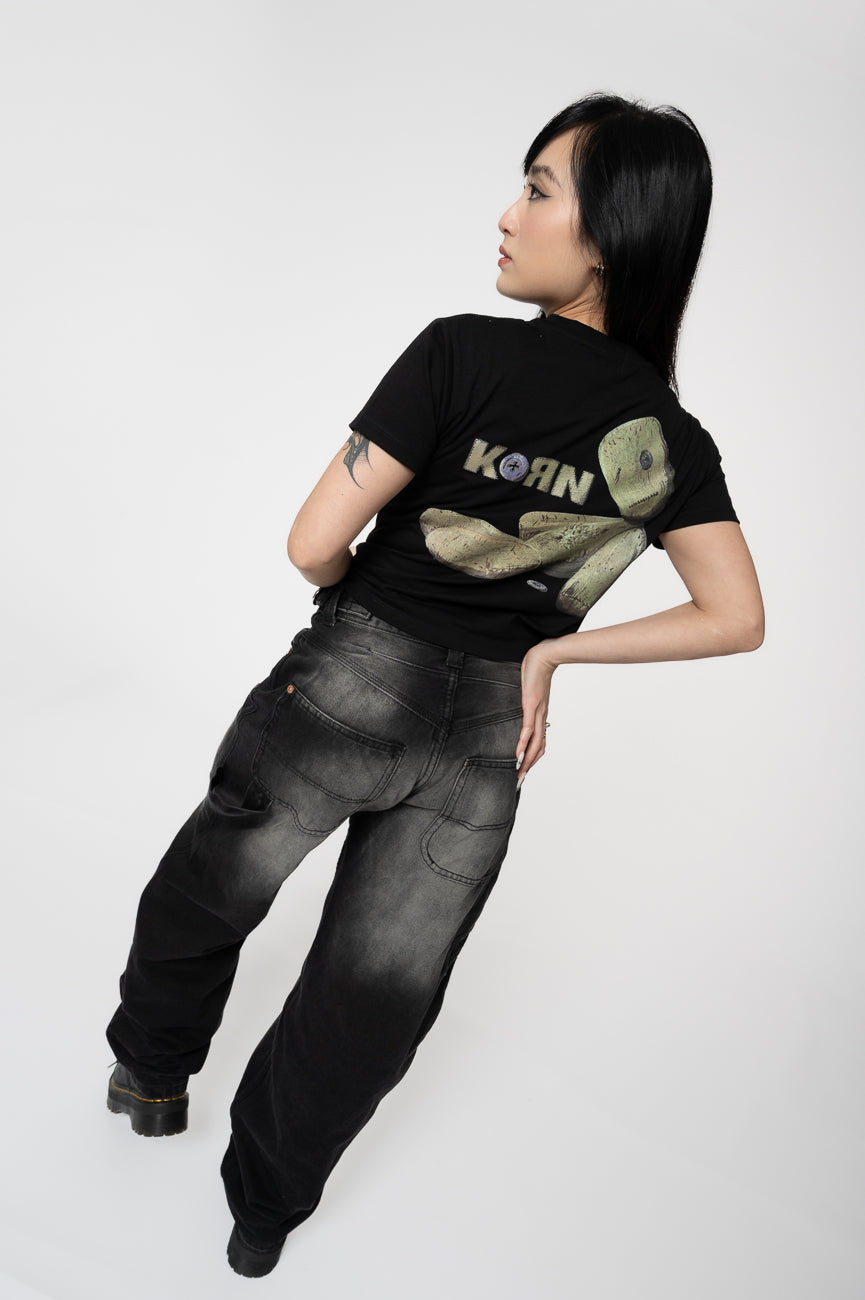 Korn Doll Issues Band Logo Crop Top product image 5