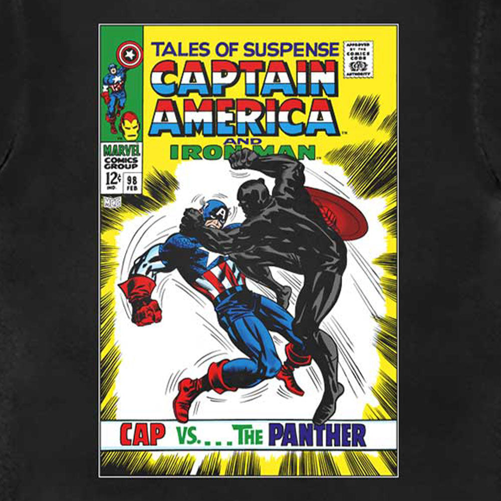 The Black Panther Comic Cover Marvel T Shirt product image 2