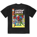 Captain America And Falcon Comic Cover Marvel T Shirt product image 1