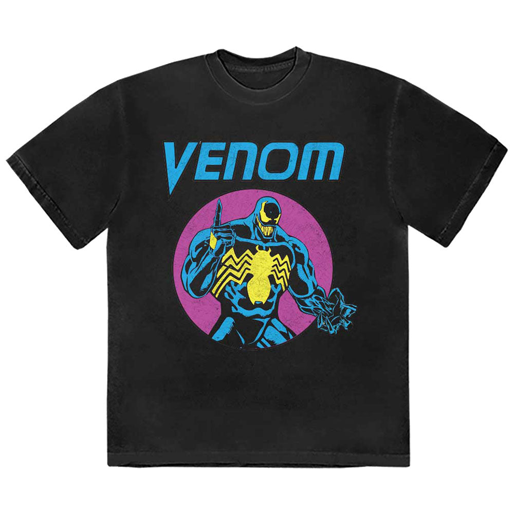 Venom Purple Circle Logo Marvel T Shirt product image 1
