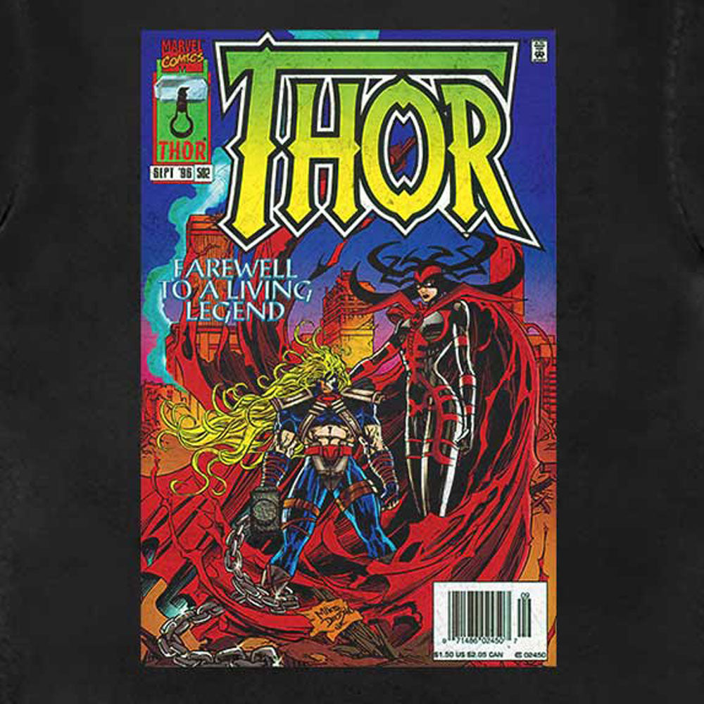 Thor Living Legend Comic Cover Marvel T Shirt product image 2