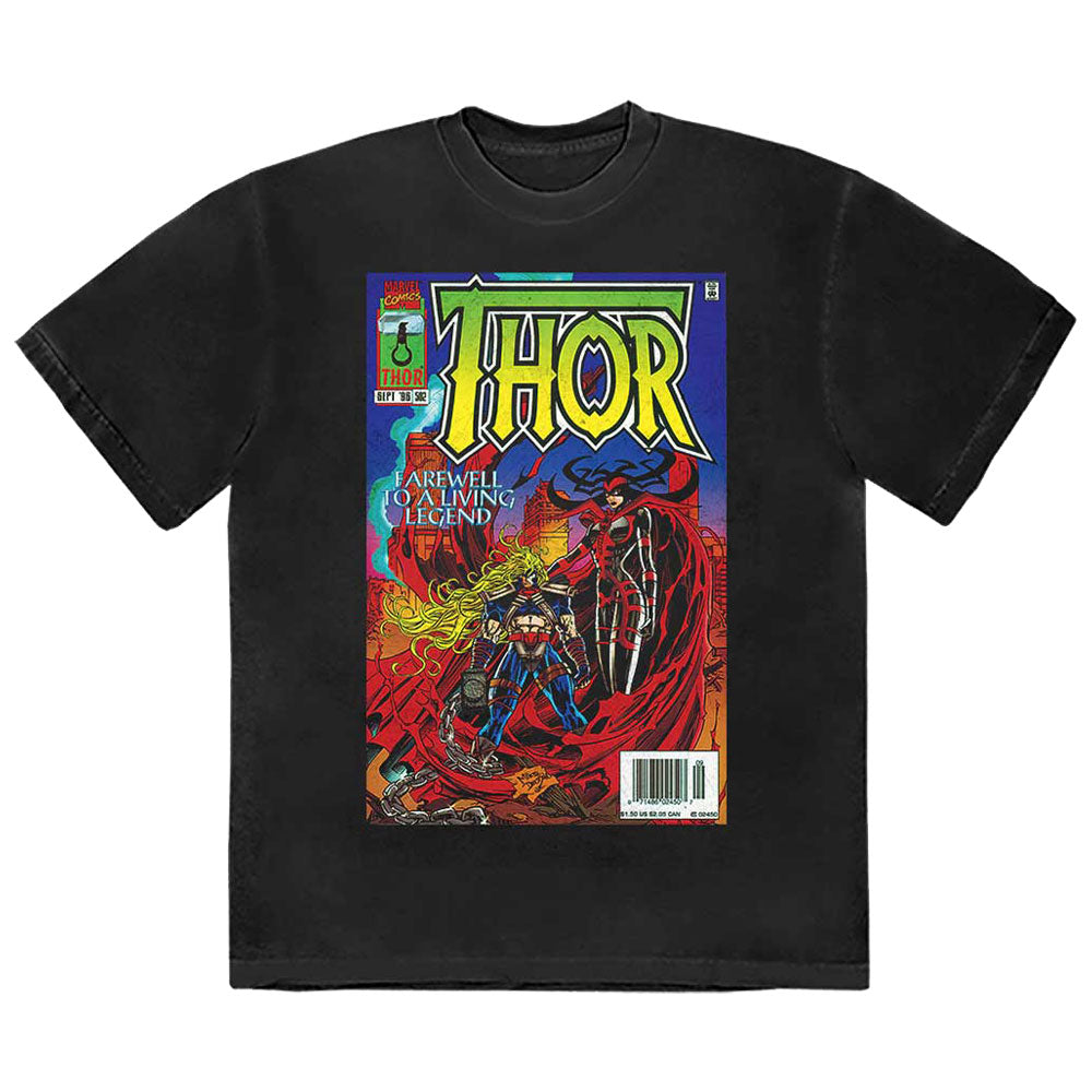 Thor Living Legend Comic Cover Marvel T Shirt product image 1