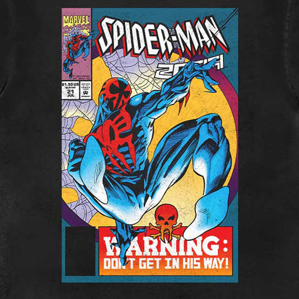 Spider Man Warning Comic Cover Marvel T Shirt product image 2