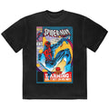 Spider Man Warning Comic Cover Marvel T Shirt product image 1